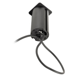 Elektrická zásuvka PowerUp 2x230V černá 